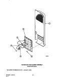 HEATER DUCT AND ELEMENT ASSY Diagram and Parts List for LES19AW PLES19AW Speed Queen Dryer