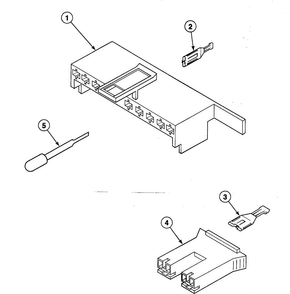 Blocks Diagram and Parts List for SWT210WN1124  Speed Queen Washer
