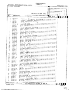 Unit Compartment And System Page 2 Diagram and Parts List for 21814-0A  Admiral Refrigerator