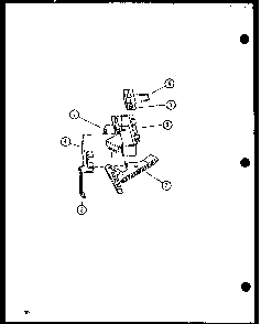 Section 10 Diagram and Parts List for LWD973W P1122803WW Amana Washer