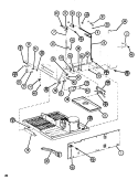 HEAT EXCHANGER COVER Diagram and Parts List for TL18N P1106212W Amana Refrigerator