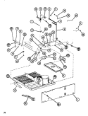 HEAT EXCHANGER Diagram and Parts List for TL20N P1106213W Amana Refrigerator