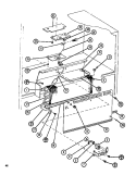 EVAP Diagram and Parts List for TL22N P1106215W Amana Refrigerator