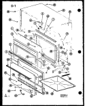 Page 3 Diagram and Parts List for CRRL-9TB P7521403M Amana Microwave