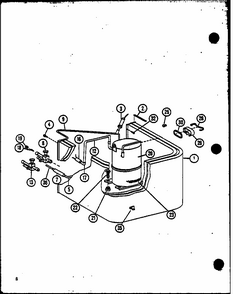 (srcf30u01b/p6917206c) (srcf36u01b/p6904407c) (srcf42u01b/p6904408c) (srcf30u01c/p6917208c) Diagram and Parts List for SRCF48U01B P6904409C Amana Air Conditioner