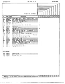Freezer Door Assembly Page 2 Diagram and Parts List for 22474A  Admiral Refrigerator