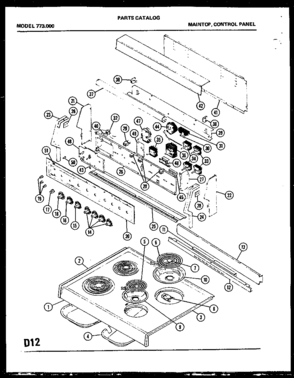Part Location Diagram of M82D147 Whirlpool NLANBACKSPLASH, CPR