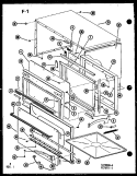 Page 3 Diagram and Parts List for RR-8T P7535701M Amana Microwave