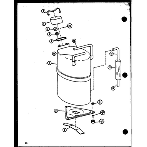 Diagram 9 Diagram and Parts List for PTC15300B P9913520R Amana Air Conditioner