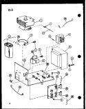 Page 4 Diagram and Parts List for MVH-9T P7540901M Amana Microwave