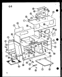 Page 5 Diagram and Parts List for MVH-9T P7540901M Amana Microwave