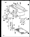Page 1 Diagram and Parts List for CRRL-9TC P7553305M Amana Microwave