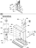 Machine Compartment Diagram and Parts List for TS22VW P1306502W W Amana Refrigerator