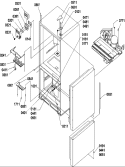 Part Location Diagram of 12446506 Whirlpool HINGE- CEN