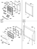 Part Location Diagram of 12258310B Whirlpool REF Door FOAM ASSEMBLY BLACK