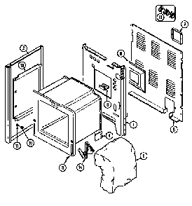 Body Diagram and Parts List for 62946779  Maytag Range