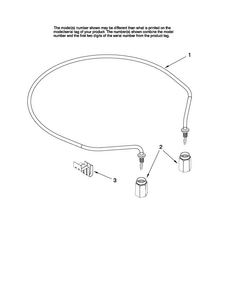 Heater Parts Diagram and Parts List for MDC4650AWB2  Maytag Dishwasher
