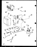 Page 5 Diagram and Parts List for CRRL-5C P7559004M Amana Microwave