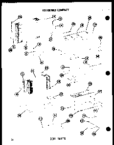 Coil Parts Diagram and Parts List for 12-2MW P54974-24R Amana Air Conditioner