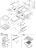 CAVITY Diagram and Parts List for ARGS7650LL P1130759NLL Amana Range