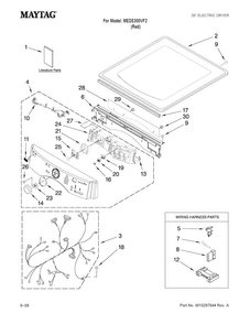 Part Location Diagram of W10283492 Whirlpool CNTRL-ELEC