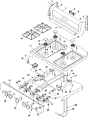 Part Location Diagram of 31830001 Whirlpool HARNESS, SPARK SWITCH