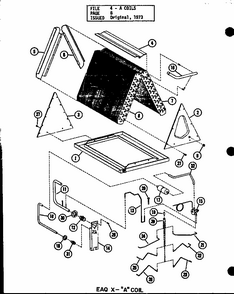 Part Location Diagram of B5134703 Whirlpool Filter drier assy k
