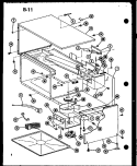 Page 2 Diagram and Parts List for RR-1000 P7541403M Amana Microwave