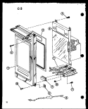Part Location Diagram of C8872702 Whirlpool *NLA*ESCUTCHEON LENS