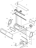 Part Location Diagram of 34817L Whirlpool *NLA*PANEL,END-RH