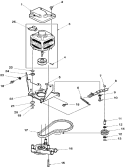 Part Location Diagram of WP40061401 Whirlpool Idler Pulley Spring