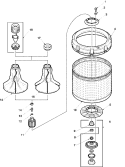 Part Location Diagram of 39837 Whirlpool DISCONTINUED