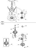 Part Location Diagram of 39254 Whirlpool BEARING
