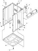 Part Location Diagram of 500495 Whirlpool STICKER