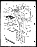 Part Location Diagram of C2718403 Whirlpool Glass feed cover (sm