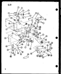Page 4 Diagram and Parts List for RMC-20B P7413008M Amana Microwave Oven Combo