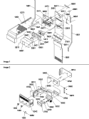 Ice Maker / Control Assy Diagram and Parts List for SRD528VW P1320402W W Amana Refrigerator