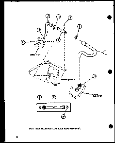 Section 1 Diagram and Parts List for LW3903W P1110506W W Amana Washer