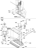Machine Compartment Diagram and Parts List for TR525VW P1322701W W Amana Refrigerator