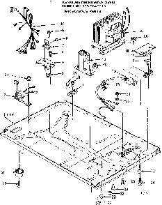 Microwave Parts Diagram and Parts List for 5658848310  Kenmore Microwave