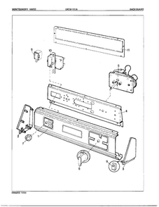 Part Location Diagram of 53-0437 Maytag Insert instructions