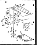 Page 1 Diagram and Parts List for RL-3 P7558906M Amana Microwave
