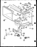 Page 2 Diagram and Parts List for RRL-5D P7559007M Amana Microwave
