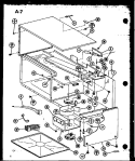Page 2 Diagram and Parts List for RR-700 P7541103M Amana Microwave