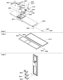 FREEZER DOOR Diagram and Parts List for SZD26VL P1315207W L Amana Refrigerator