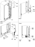 CABINET BACK Diagram and Parts List for SZD26VL P1315207W L Amana Refrigerator