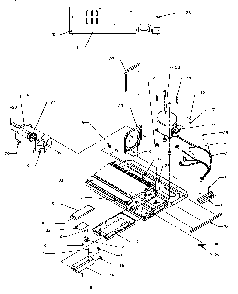 Machine Compartment Diagram and Parts List for SRD20S4W-P1190801WW  Amana Refrigerator