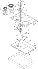 Part Location Diagram of Y0316842 Whirlpool USE WPL 31734608