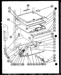 Page 5 Diagram and Parts List for BL20M P7812518W Amana Refrigerator