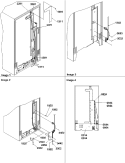 Cabinet Back Diagram and Parts List for SB21VPSE P1315603W E Amana Refrigerator
